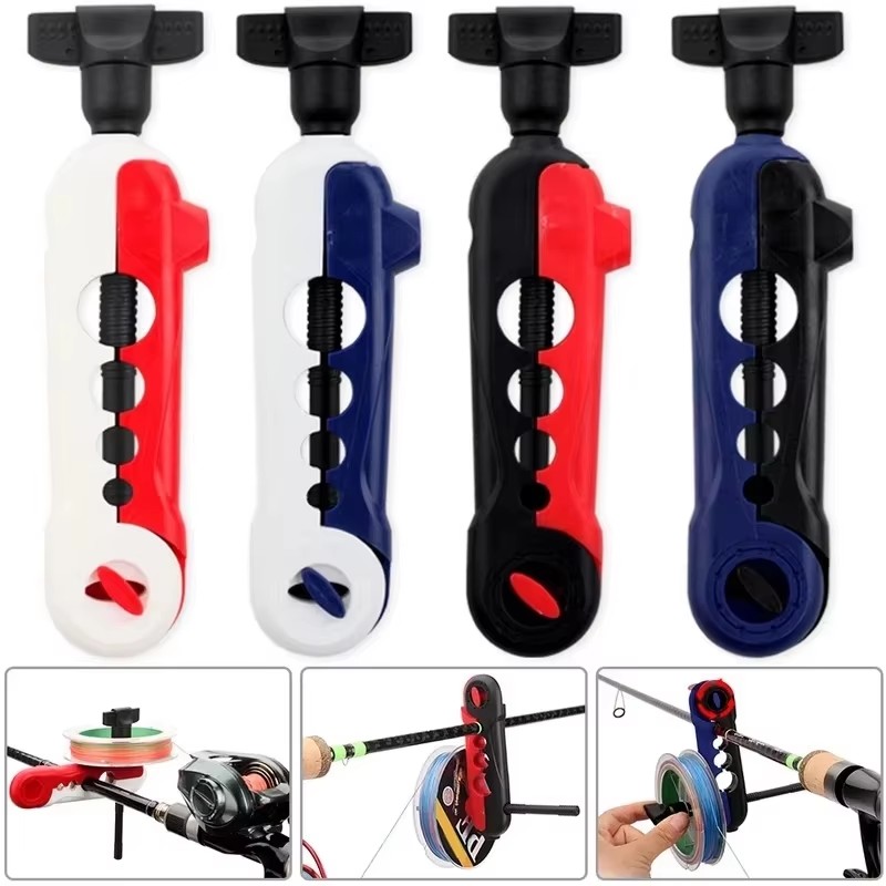 Fishing Line Spooler - 1/2個 多機能釣り糸巻き取り機 ポータブル海釣り竿リール巻き取り機 クイックスプーリング釣りアクセサリーツール