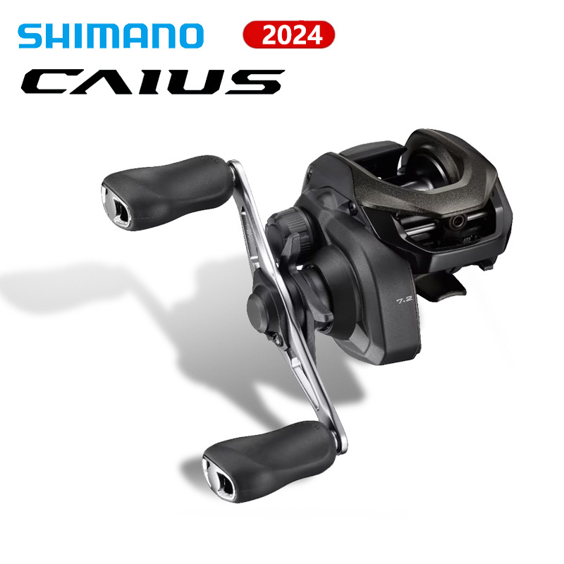 Abu Garcia Reel Max - シマノ-ロングスロー海水ベイトキャスティングフィッシングリール、ギア比7.2:1、エントリーレベルのフィッシュマン用、cius 24、150 151hg、新品