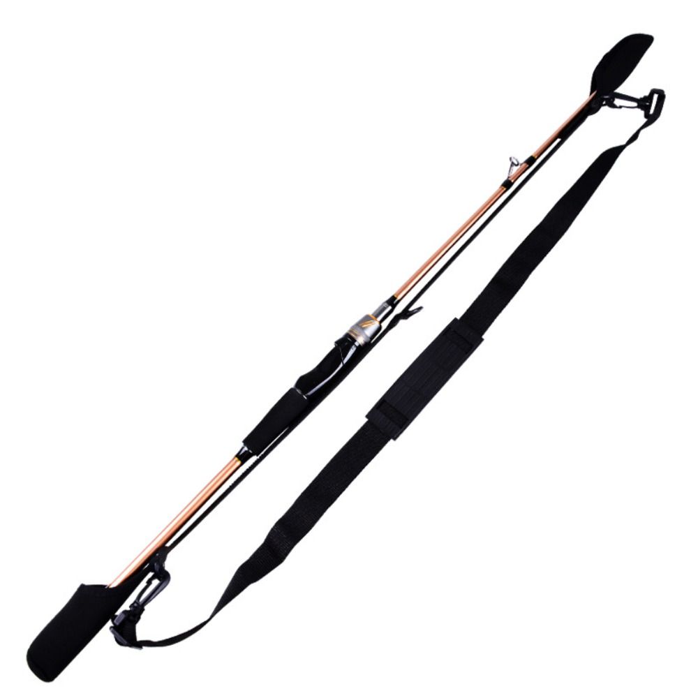 ポータブル釣竿収納袋調節可能な釣竿ショルダーベルト釣竿ベルト - Fishing Line Spooler のレビューと価格