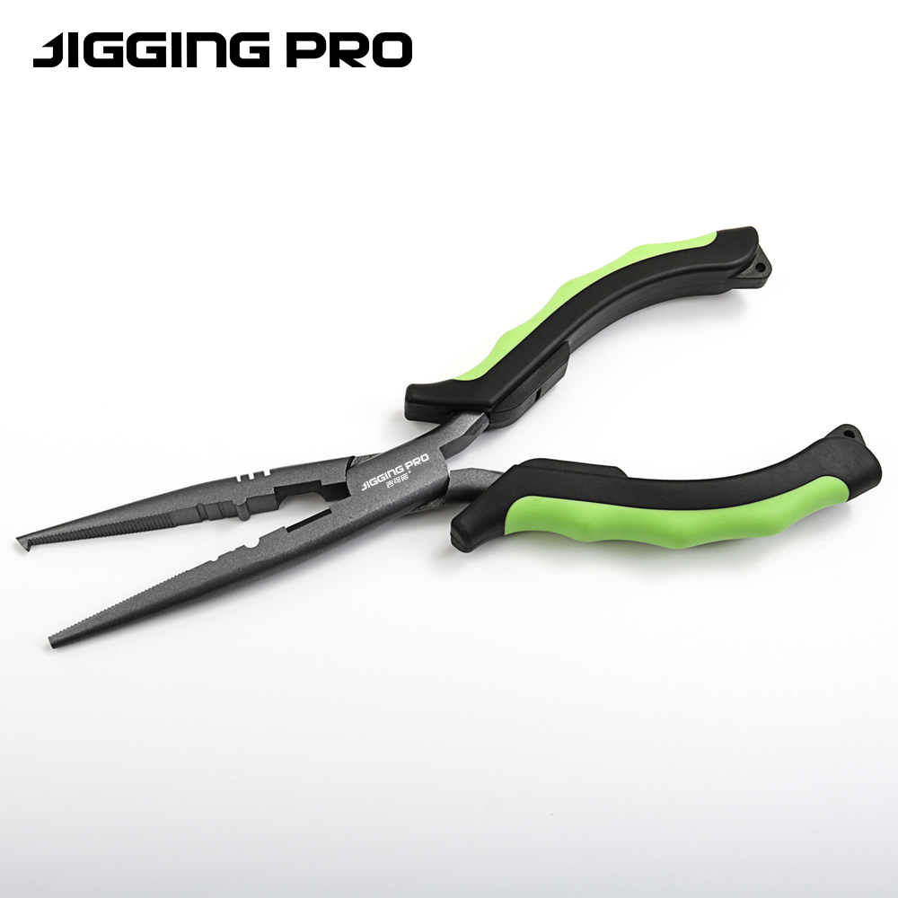 JIGGINGPRO ロングノーズフィッシングプライヤー P - Fishing Line Cutter のレビューと価格