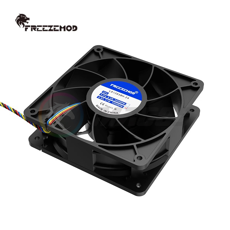 FREEZEMOD-12038冷却ファン、デュアルボール、大 - Fly Line のレビューと価格