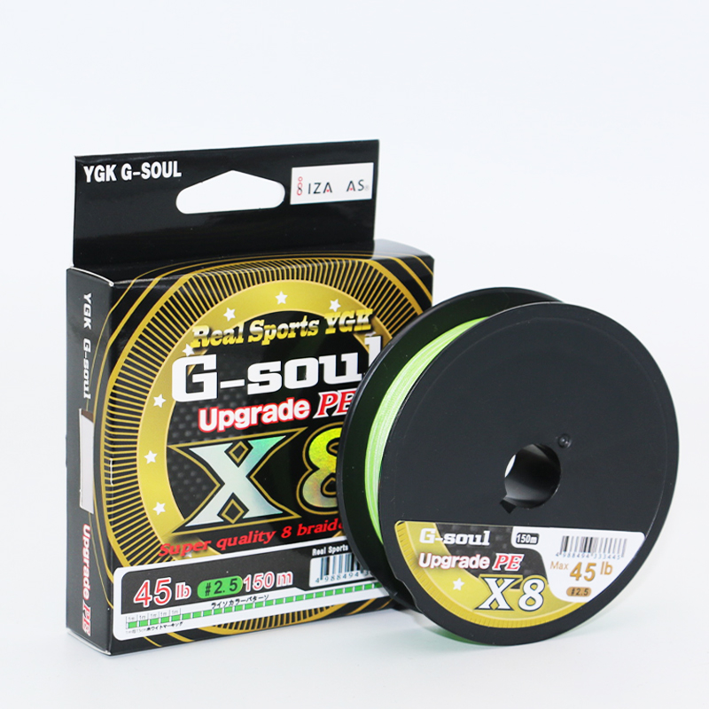 YGKX G SOUL X8 BRAID アップグレード ブ - Copolymer Line のレビューと価格