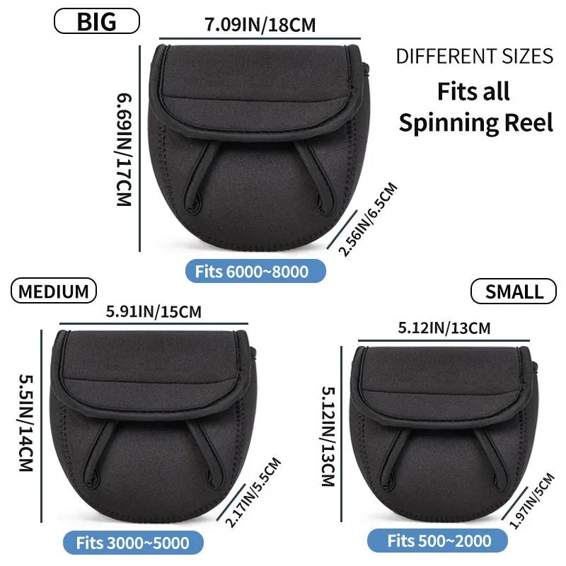 釣りリール保護カバーバッグ スピニングリールケース ポーチホ - Fishing Line Spooler のレビューと価格