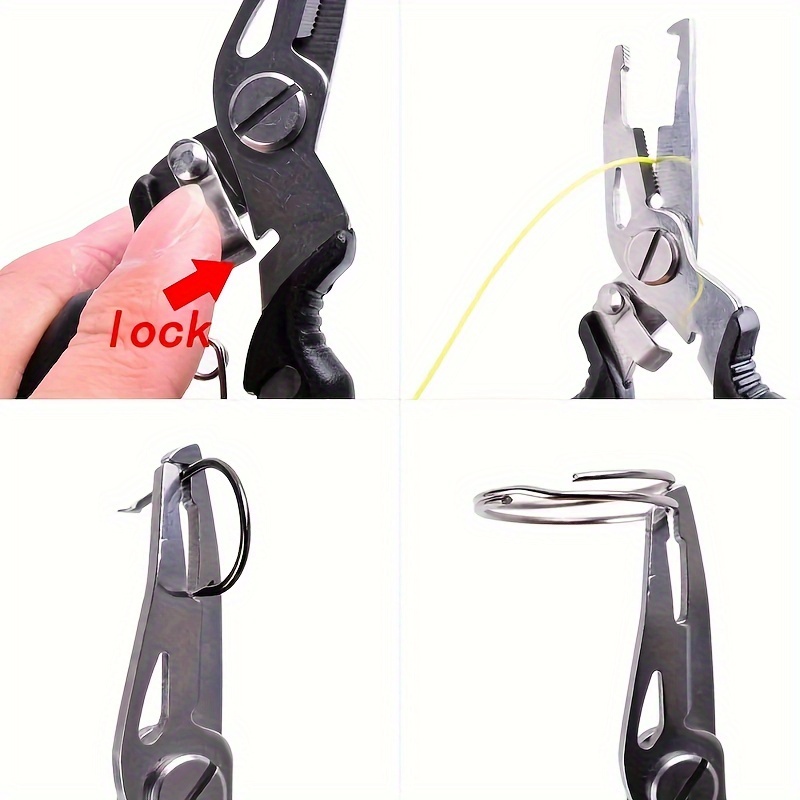 ブランドの新しいフィッシングプライヤールアー小型アルミ分割コ - Fishing Line Cutter のレビューと価格