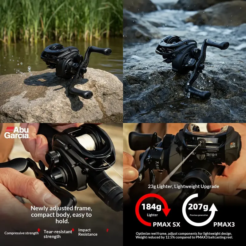 ZGLY アブガルシア PMAX SX ベイトキャスティング - Abu Garcia Reel Max のレビューと価格