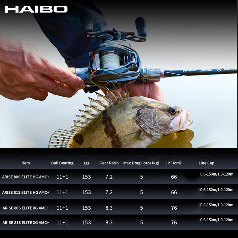 HAIBO 2026 ARISE ELITE キャスティング - Abu Garcia Reel Max のレビューと価格