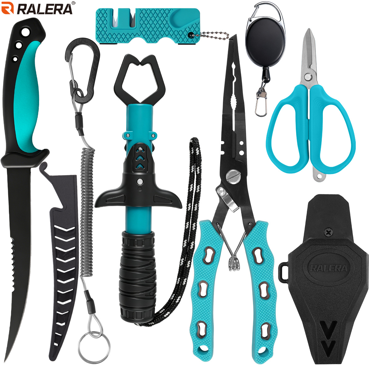 RALERA耐塩水釣り具キット：フィッシングプライヤー、フィ - Fishing Line Cutter のレビューと価格
